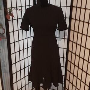 DONNA MORGAN black sz 4 dress, $138, NWT